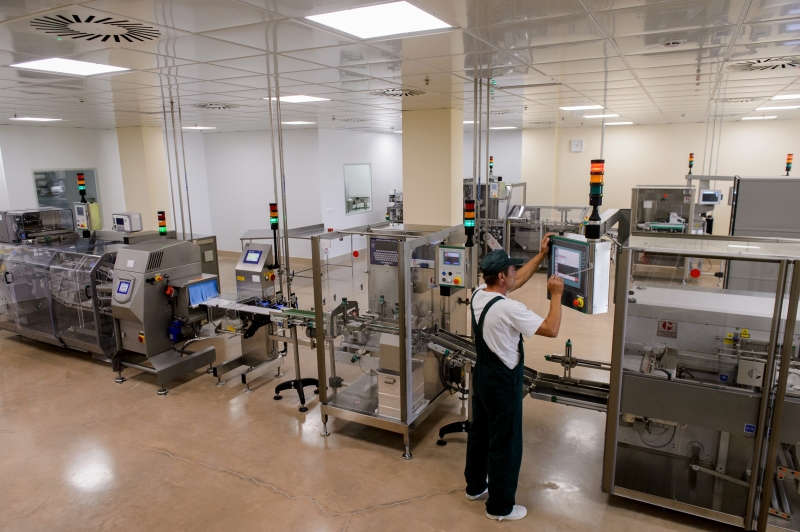 Department of production of finished drugs