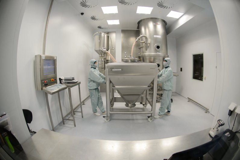 Department of production of finished drugs