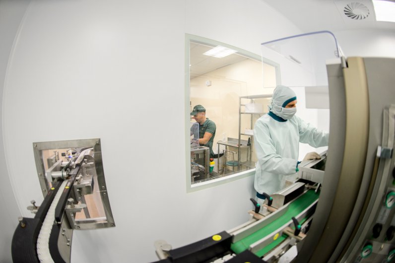 Department of production of finished drugs