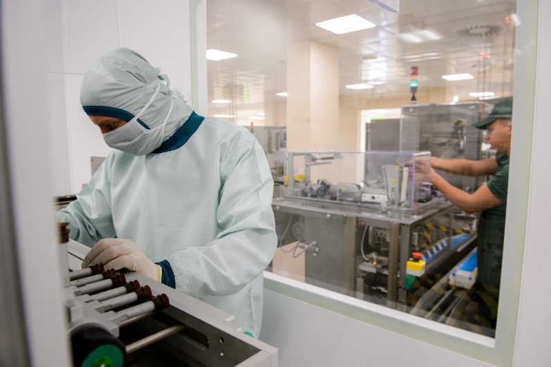 Department of production of finished drugs