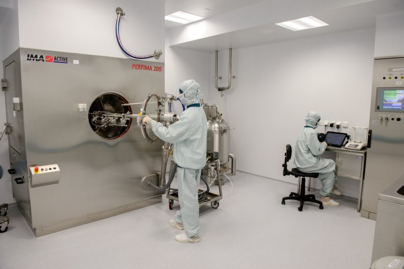 Department of production of finished drugs