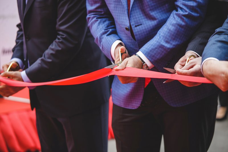 The opening ceremony of the third production line