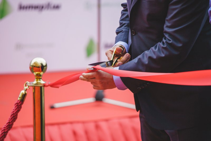 The opening ceremony of the third production line