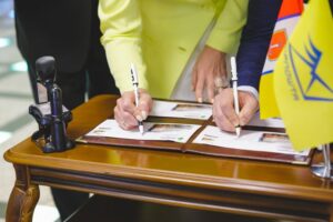 The opening ceremony of the third production line