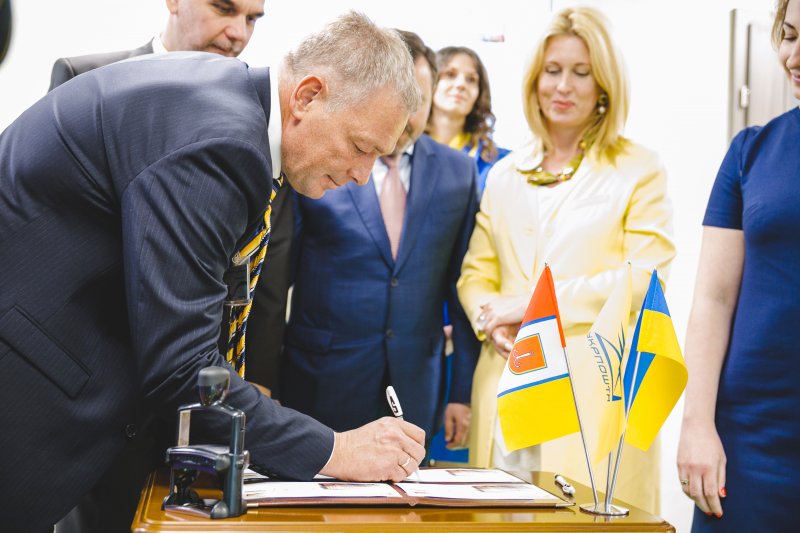 The opening ceremony of the third production line