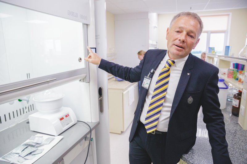 The opening ceremony of the third production line