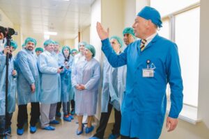 The opening ceremony of the third production line