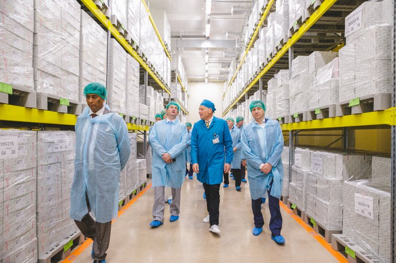 The opening ceremony of the third production line