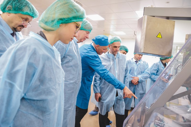 The opening ceremony of the third production line